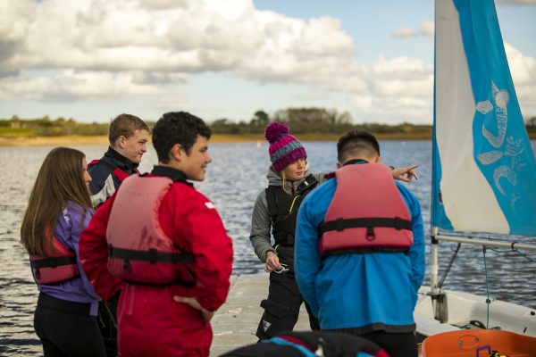 Watersports students